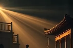 都市短片《末班地铁》站台空镜横版剧照